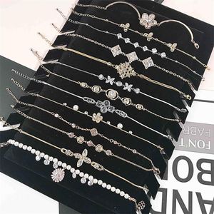 Charm Bracelets Very Shine full Crystal Rhinestone cuff Bracelet not fade quality Jewellery Fashion free DHL