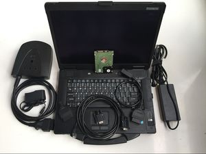 2024 Super für H-onda HDS HIM Com-Port-Schnittstellenkabel Auto-Diagnosetool OBDII-Kabel mit S//oft-Ware gut installiert auf Laptop CF-52 4G