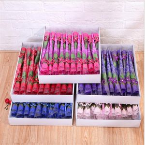 High Quality Artificial Rose Flower Soap Flowers Wedding Birthday Decor Valentines Mothers Day Gift