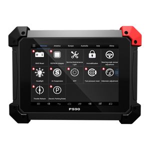 PS90 Automotive OBD2 bildiagnostiskt verktyg med nyckelprogrammerare / Odometer Korrigering / EPS Support Multi-bilmodeller med WiFi / BT