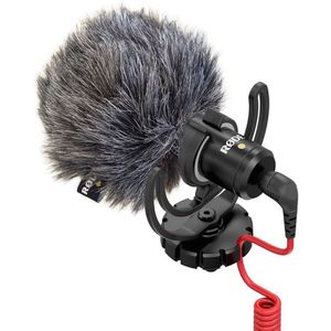 Ulanzi original ronda videomicro microfone na câmera para canon nikon lumix sony smartphones free windsheild muff / adaptador cabo