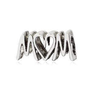 Love Mum Charm Bead Fashion Women Jewelry Stunning Design European Style Fit For Pan Bracelet PANZA004-36