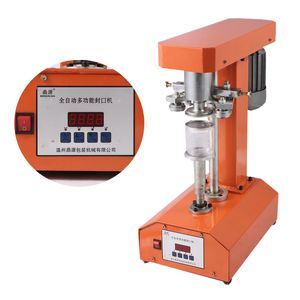 오렌지 페인트 실러 우유 차 가게 데스크탑 전기 캔의 밀봉 기계는 쉽게 컵 씰링 기계
