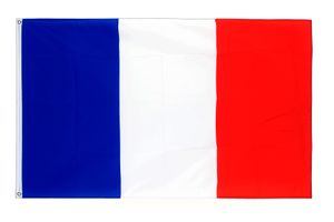 3x5 FTS 90x150cm Blue White Red Fr France French National Flag 100% Polyester
