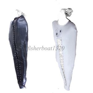 Bondage Restraint Full Body Bag Mummy Sack Body Harness Zwangsjacke RoleplayCostume U540