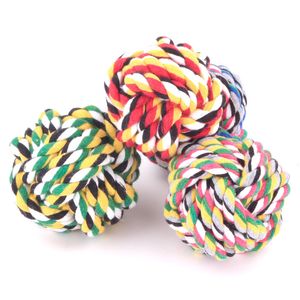 Pet Supply Dog Toys Dogs Chew Teeth Clean Outdoor Training Fun Playing Rope Ball Toy yq01036