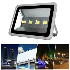 Högkraft utomhusbelysning 600W 500W 400W 300W LED Floodlight AC85-265V Översvämningsljus Vattentät Utanför LED Reflektor Plaza Garden