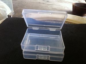 Şeffaf Plastik Kutular Kılıf Packaging Mücevher Saklama Kutuları Küçük Parçalar
