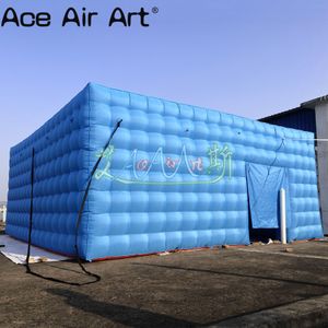 Hot selling customized marquee Blue/white/Green inflatable party tent rental airblown party tents with great price