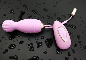 Krympande vaginalboll vibratorsexleksaker för kvinnor G Spot Stimulator Clit Wireless Fjärrkontroll Vattentäta vibratorer för kvinnor S1024