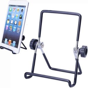 Metal Tablet PC Stand Mount Holder Foldable Multi angle Non slip For iPad air1 Mini for iphone x xs max with Package