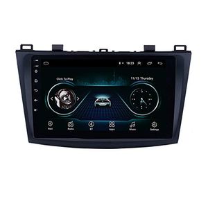 9 tums pekskärm Android Car Video Radio Multimedia Player för 2009-2012 Mazda 3 med GPS Bluetooth WiFi USB