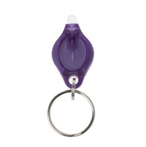 Roxo UV LED Keychain Detector de Dinheiro levou luz protable luz Chaveiros Chave Do Carro acessórios Detector de Dinheiro chave anel