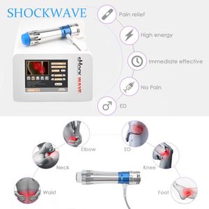 Shock Wave slim Machine Radial ShockWave Therapy Physiotherapy Equipment For Ed Treatment Slimming Cellulite Reduction with 5 Heads