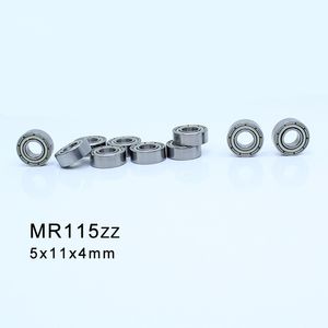 MR115ZZベアリング5x11x4mmミニチュアMR115 ZZボールベアリングMR52/62/63/74/83/84/85/95/105/106/115/126/148ZZ