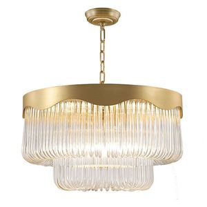 Modern luxury pendant chandelier designer decoration bedroom living room round crystal glass lamp MYY