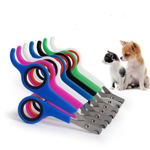 Pet Dog Cat Tagliaunghie Pet Artiglio Toe Clippers Trimmers Dog Grooming Forbici Toe Care Tagliaunghie in acciaio inossidabile LX7059