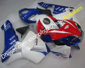 ABS Bodywork Kit de Cowling para Honda CBR600RR F5 2005 2006 CBR CBR600 600RR RR Vermelho Azul Branco Preto Fairing (moldagem por injeção)