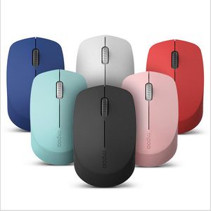 Authentic Rapoo M100 Silent Multi mode Wireless Mouse laptop usb Bluetooth 3.0,4.0 /2.4G 1300DPI Switches Mini pc Mouse for Home Office