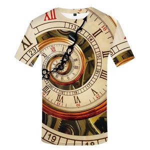 Marca Galaxy Space T-Cirts Homens Metal Camiseta 3D Moon Tshirt Impresso Guerra Tshirts Casual Cópia Gótico Roupa Mens Tamanho Impresso S-5XL