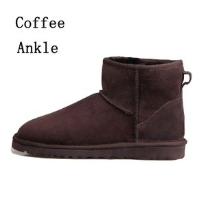 inverno nova moda botas femininas austrália botas clássicas de meia altura arco botas femininas menina neve preto azul botas de tornozelo sapatos de couro 36-41