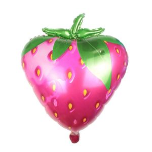 Fruit Strawberry Watermelon Foil balloons Birthday Summer Party Helium Globos Decor kids toy Gift Supplies