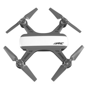 JJRC X9 Heron GPS 5G WiFi FPV Brushless RC Drone med 1080p HD Camera 2 -Axis Gimbal RTF White - Three Batteries With Bag