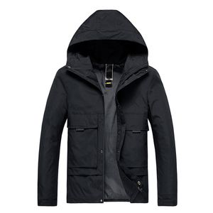 Jacke Männer Herbst Winter Casual Herbst Einfarbig männer Sweatshirt Hoodie Zipper Outdoor Sport Mantel Bomber Jacke Windjacke