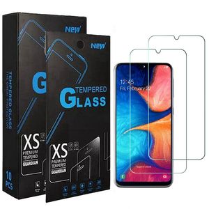 För Samsung A21S A21 A11 A01 A51 A71 5G Anm. 10 Lite S10 Lite M31 A31 Clear Screen Protector Tempered Glass 2,5D Anti-Scratch