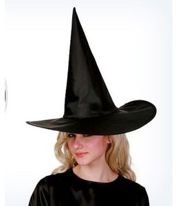 Halloween schwarzer Hexenhut für Erwachsene Kinderkostüme Party Cosplay Mütze sexy ausgefallene Frauen Zauberhüte Jungen Mädchen Oxford-Material Spitzhut