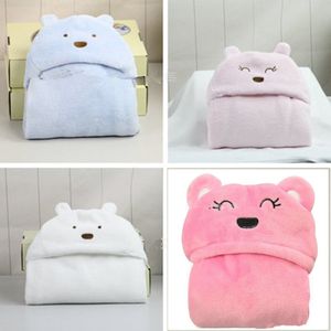 Baby Blanket Swaddle Infant Bedding Quilt Sleeping Bag Baby Kläder Satser Kuvert Nyfödda Kawaii Kids Cloak 4 Färg Gratis Frakt