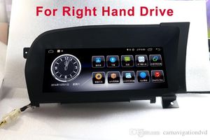 10 25 Android 4 64G CAR Radio Bluetooth GPS Navigation Head Unit Display för Mercedes Benz W221 2006-2013 S65 SG5 AMG S280 S207K