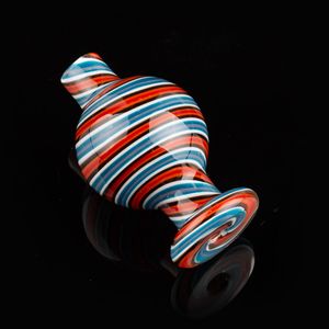 Colore Bubble Carb Cap 26mm Per Flat Top Quarzo Banger Narghilè Chiodi Vetro Acqua Bong Pipa Dab Rigs