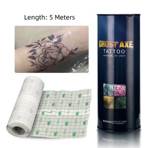 Film da 5 m da 10 m Film protettivo Soluzione di bendaggi traspiranti dopo la cura per il trucco dei tatuaggi Copertini per tatuaggi