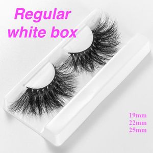 Niestandardowe logo Prywatna wytwórnia Crisscross 5d 19mm 22mm 25mm Naturalne grube Długie Miękkie Puszyste 100% Real Siberian Handmade Mink Eyelash