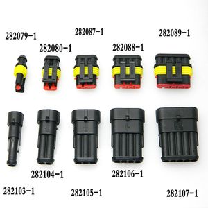 AMP/TE 1/2/3/4/5/6 Pin HID Auto männlich-weiblich wasserdichte Steckverbinder stecken Kinder für HEV/EV Start/Stopp/Wechselrichtersysteme usw.