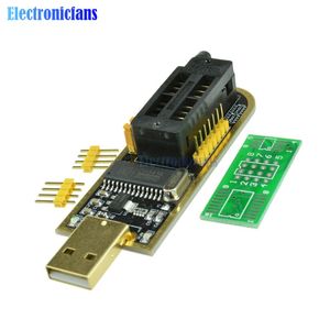 Freeshipping Automatic Identification! 10Pcs USB Programmer CH341A Series 24 EEPROM Writer 25 SPI Flash BIOS Board Module USB to TTL 5V-3.3V