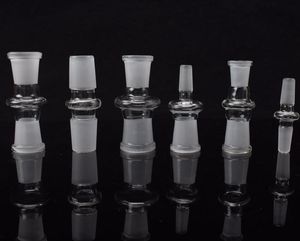 Glass Adapter 12 Styles 10mm 14mm 18mm Female To Female, Female To Male, Male To Male Glass Adapters For Glass Bongs