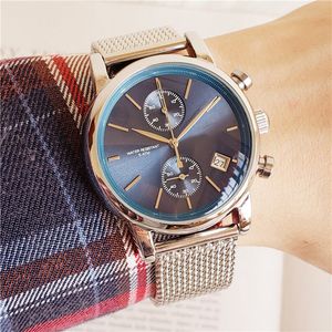 Boss Watch Luxury Mens Watches 40mm Quartz Stopwatch 모든 기능 relogio 모든 포인터 작업 deisgner 방수 맨 크로노 그래프 WA283L