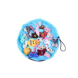 150cm Big Size Toy Storage Bag Fast Convenient Play Blanket Drawstring Bags Gift Organization Bags Mama Helpers Drop Ship 050040