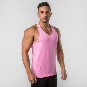 Alphalete Men Gyms de verão Fitness Fitness Bodybuilding Hood Top Top Moda Moda Menção Camisetas Sleeseless Tight Breathable Camisetas sem mangas