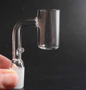 Bongs de unhas de quartzo 16mm 20mm OD com gancho feminino masculino 10mm 14mm 18mm para aquecedor de bobina Bongs de vidro