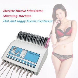Hot product EMS Electronic Muscle Stimulat slimming Machine Russian Wave Electric-Muscle Stimulator include breast firming and face pads