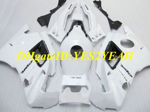 Honda CBR600F2 için motosiklet Fairing kiti 91 92 93 94 CBR600 F2 1991 1992 1994 ABS Soğuk beyaz Fairings seti + Hediyeler HG21