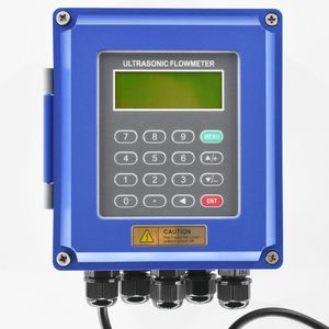 Medidor de fluxo de líquido ultra-sônico RS485 Modbus Novo medidor de vazão digital de parede TUF-2000B DN50-700mm para controle industrial