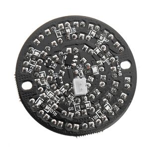 48 led 850nm illuminator ir الأشعة تحت الحمراء مجلس الرؤية الليلية ضوء مصباح لمدة 50