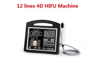 Machine HIFU 4D avec cartouches 3.0/4.5 Ultrasons focalisés à haute intensité Lifting du visage Élimination des rides Resserrement de la peau Spa anti-âge