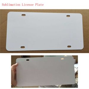 big Promotion sublimation blank metal car License plate materials hot heart transfer printing diy custom consumables 29.5*14.5CM