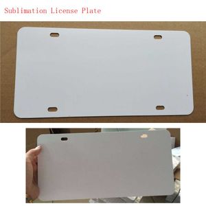 Große Förderung Sublimation Blanko Metall Auto Nummernschild Materialien Hot Heart Transferdruck DIY benutzerdefinierte Verbrauchsmaterialien 29,5 * 14,5 cm