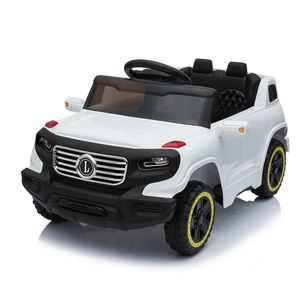 US Stock 6V Single Drive Zabawki Samochód Bezpieczeństwo Kids Jeździć na samochodach Elektryczne koła Zasilanie energetyczne Muzyka i Lekkie Bezprzewodowe Pilot 3 Prędkość 3